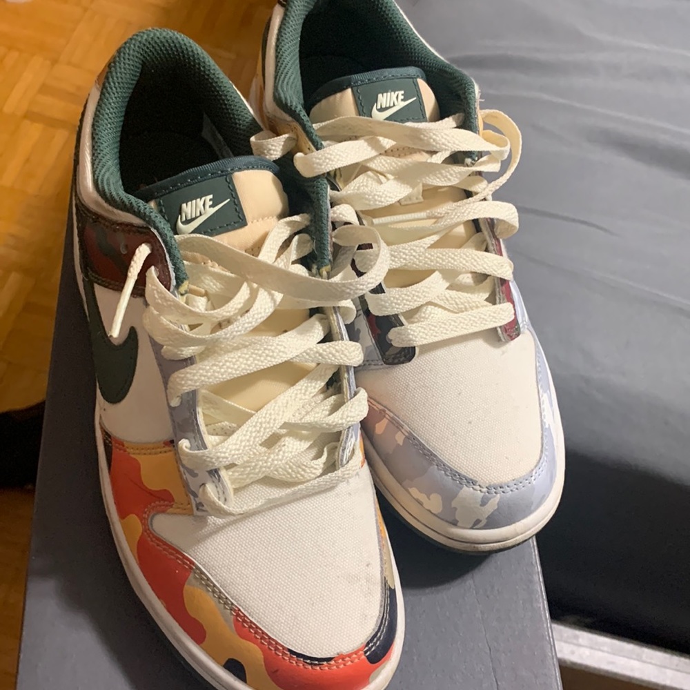 Camo Nike dunks